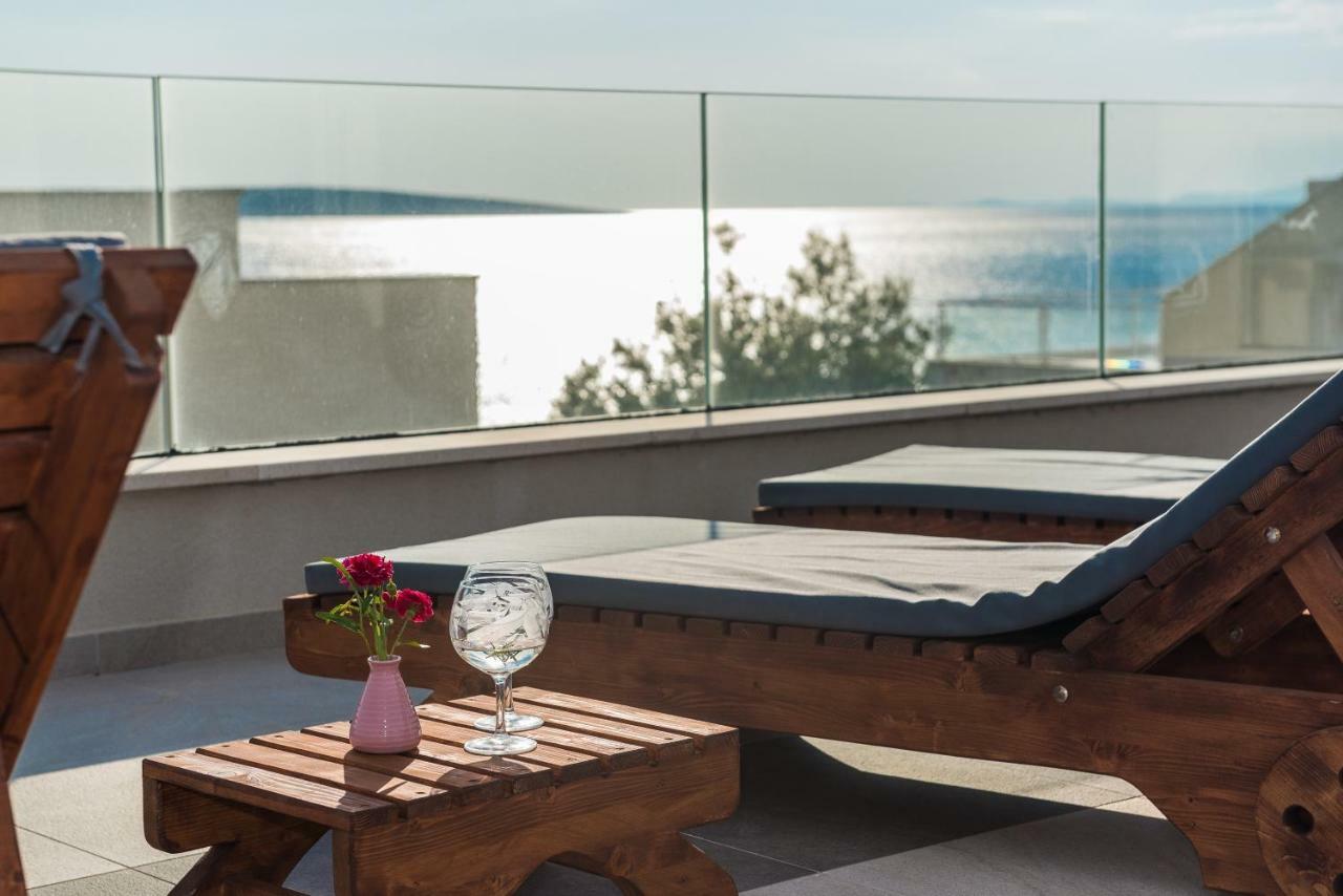Luxury Penthouse Apartment Mandre Luaran gambar