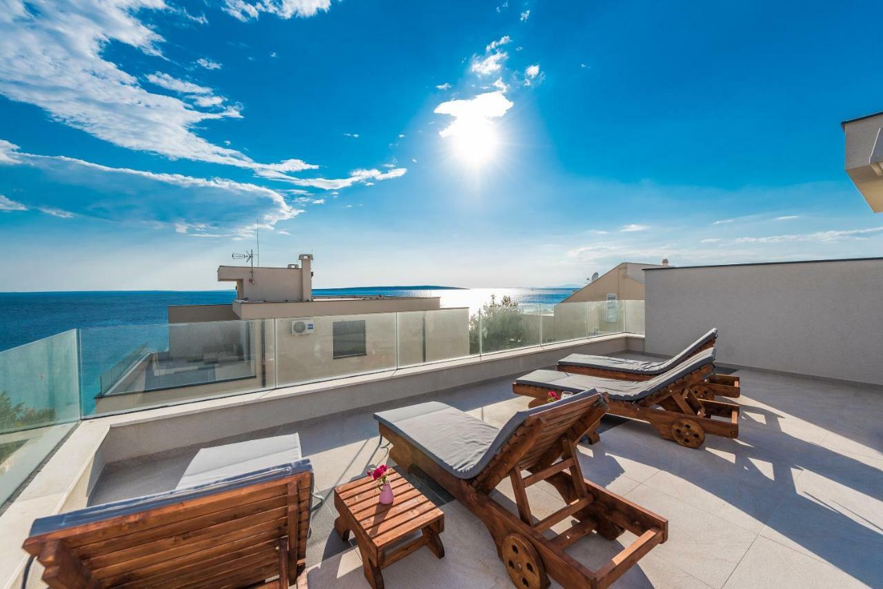 Luxury Penthouse Apartment Mandre Luaran gambar